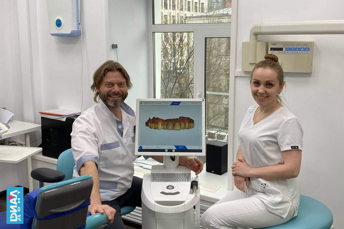 цифровое сканирование зубов в Диал-Дент