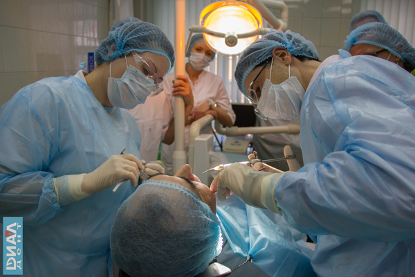 имплантологическая операция с применением APRF