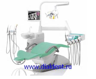 итальянская стоматологическая установка фирмы Anthos для ортодонтического отделения "Диал-Дент"