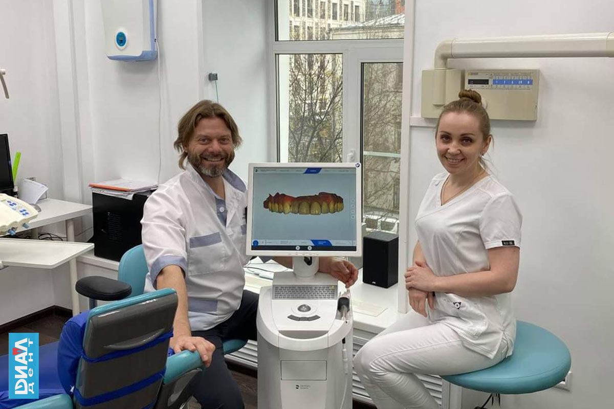 сканирование зубов вместо традиционных слепков