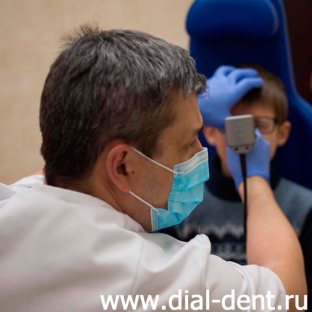 эндоскопическое обследование на приеме ЛОР-врача в Диал-Дент